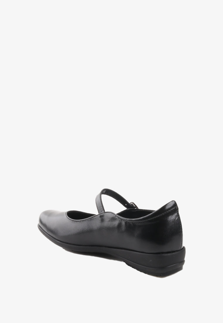 RAILAH GENUINE LEATHER MARY JANE SHOES