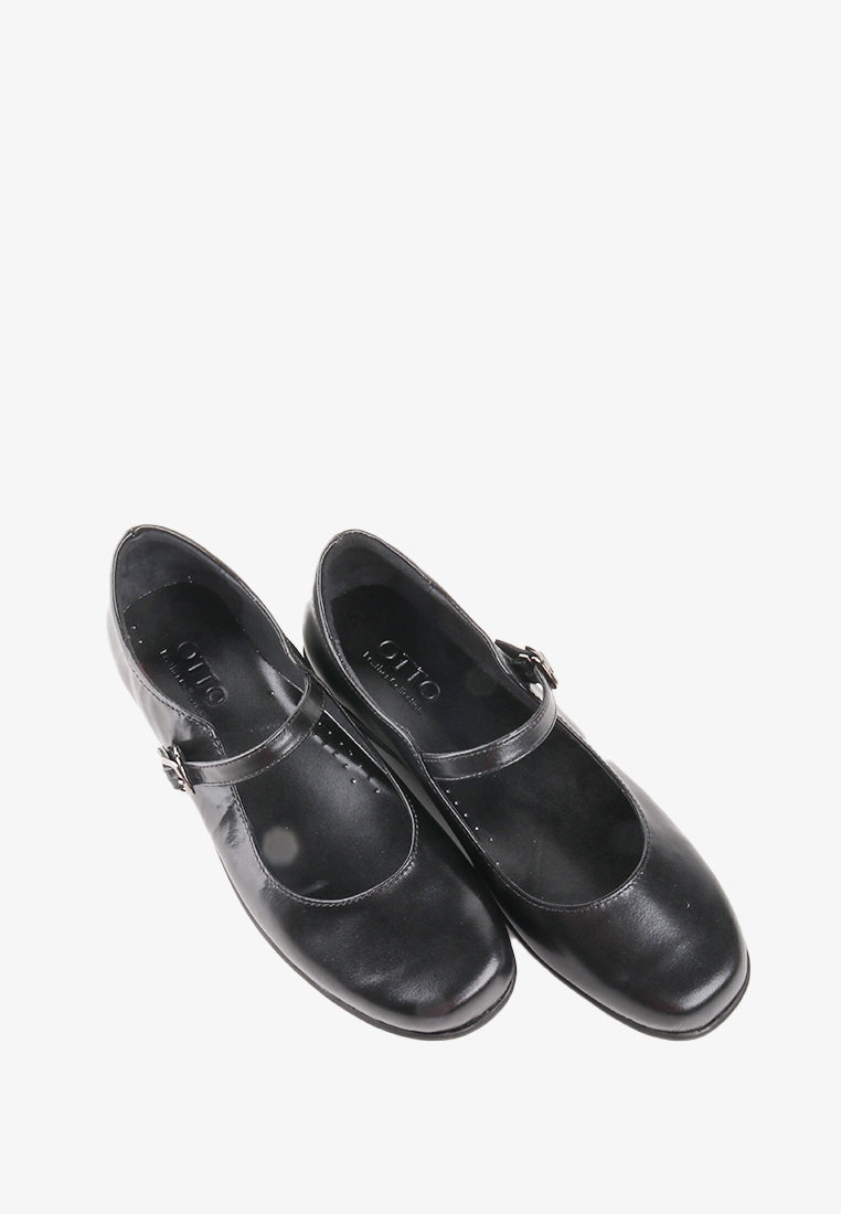 RAILAH GENUINE LEATHER MARY JANE SHOES