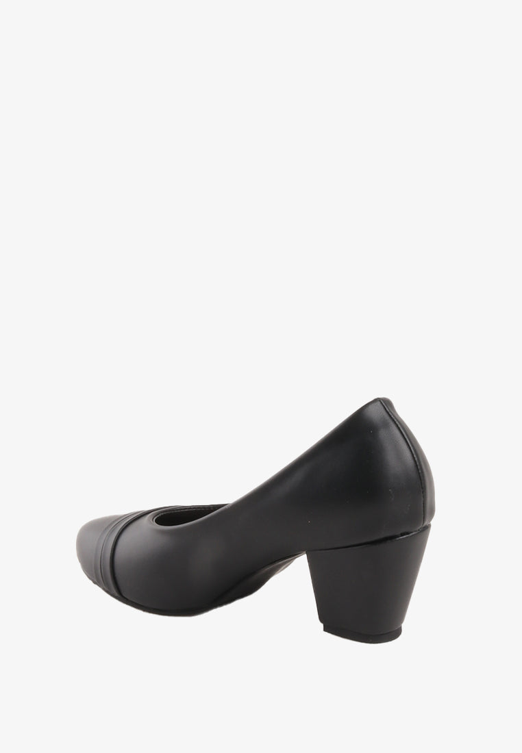 LEANDRA HEELED PUMPS