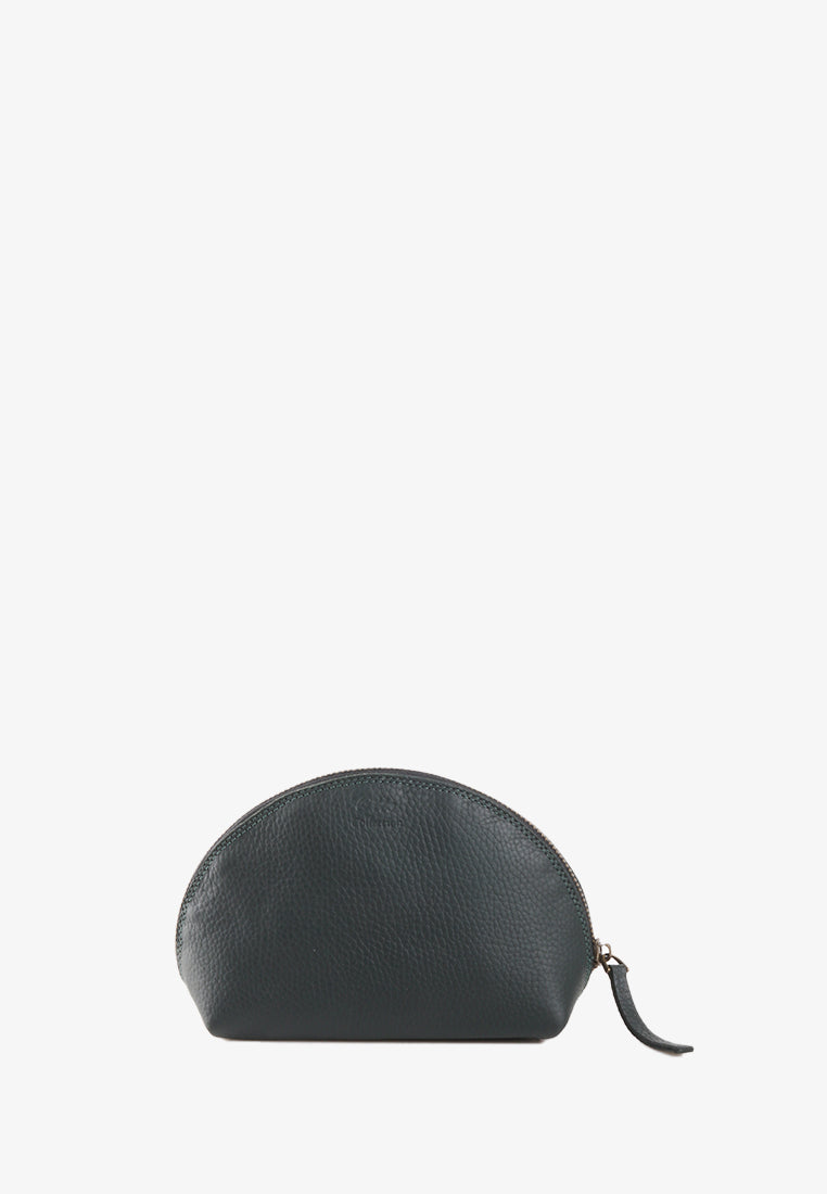 ZEE GENUINE LEATHER HALF MOON POUCH