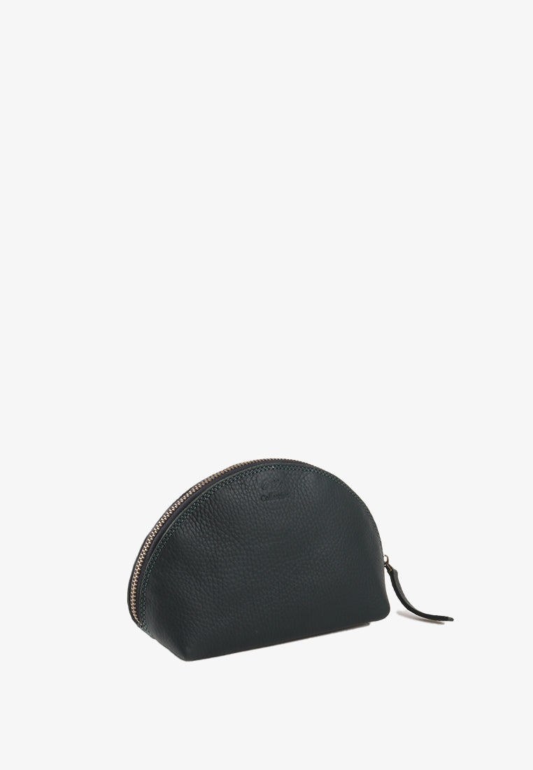 ZEE GENUINE LEATHER HALF MOON POUCH