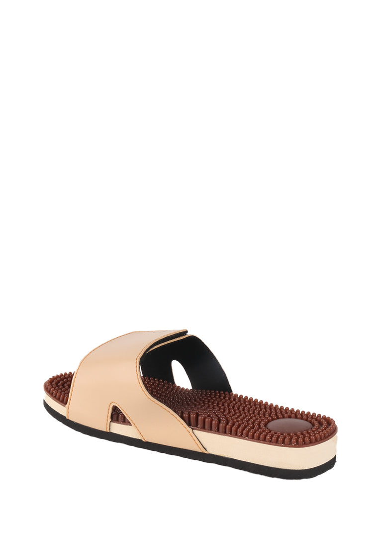 KRISTA VELCRO MASSAGE SANDALS