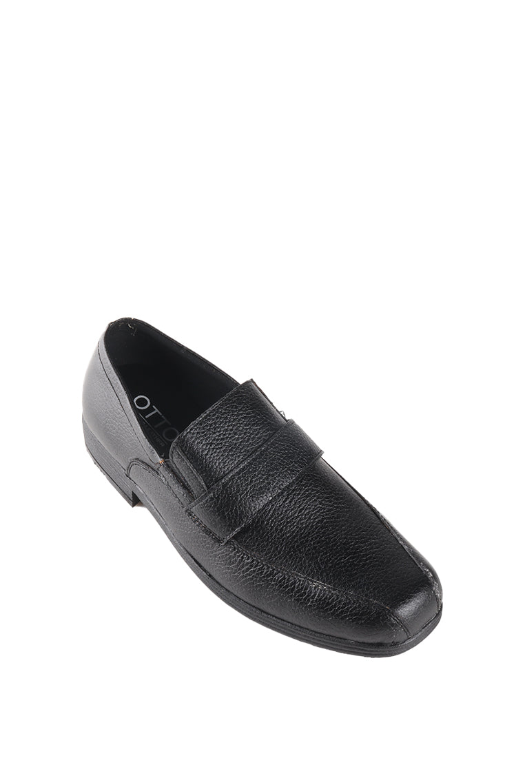 SVEN KIDS SLIP ON BLACK SHOES