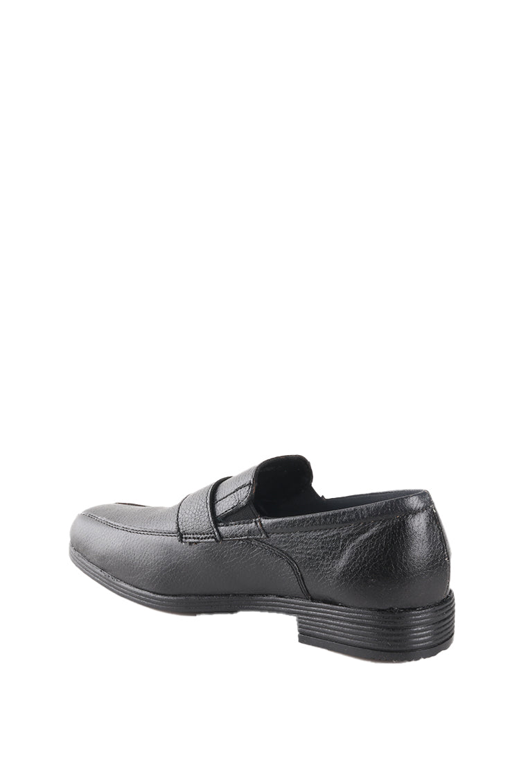 SVEN KIDS SLIP ON BLACK SHOES