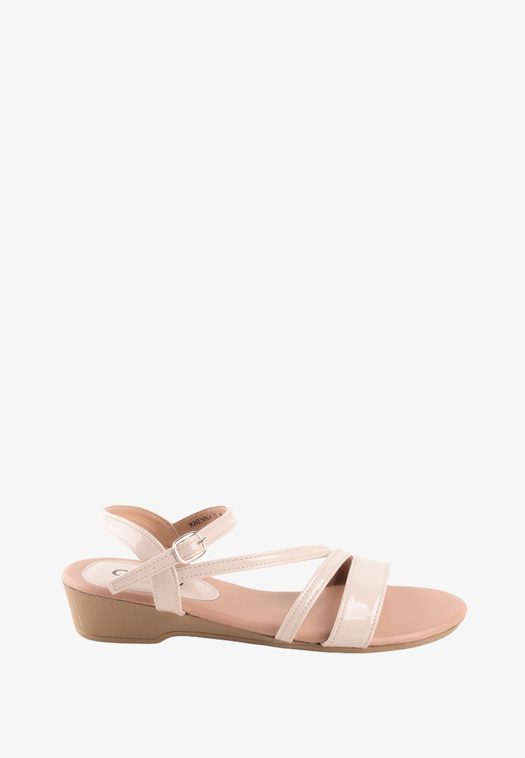 RHENNA GIRLS ANKLE STRAP SANDALS