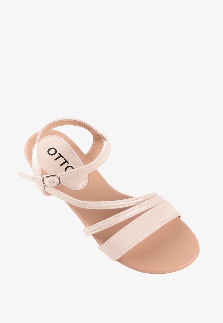RHENNA GIRLS ANKLE STRAP SANDALS