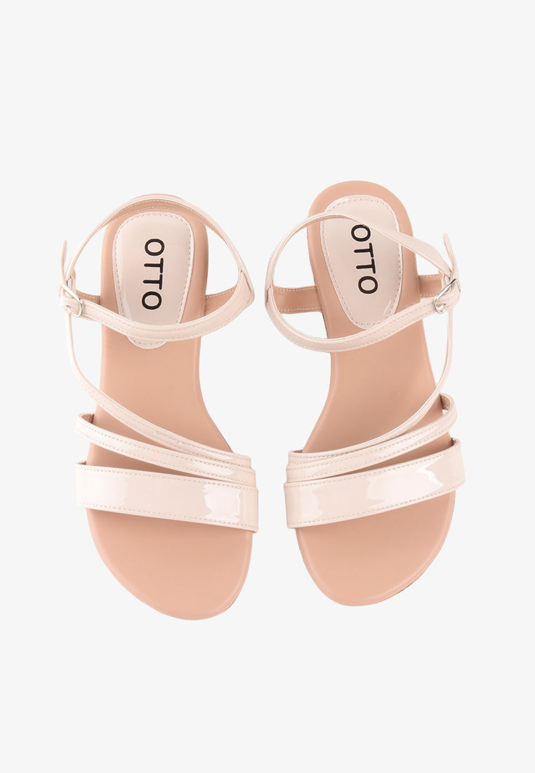 RHENNA GIRLS ANKLE STRAP SANDALS