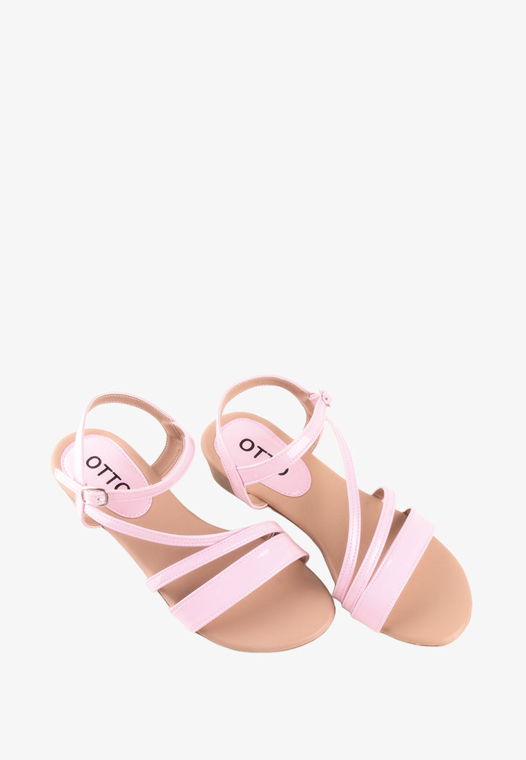 RHENNA GIRLS ANKLE STRAP SANDALS