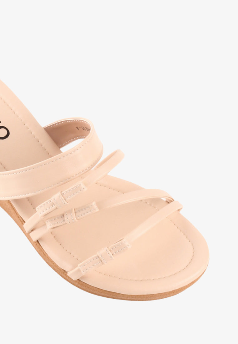RISSI GIRLS STRAPPY SANDALS