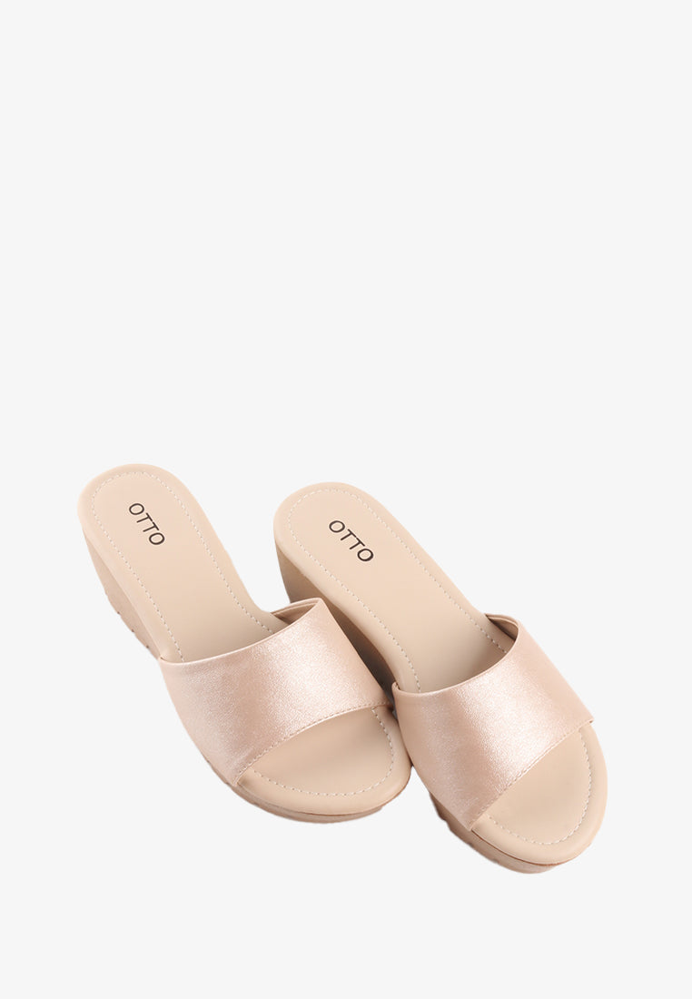 ROSSA GIRLS METALLIC SANDALS