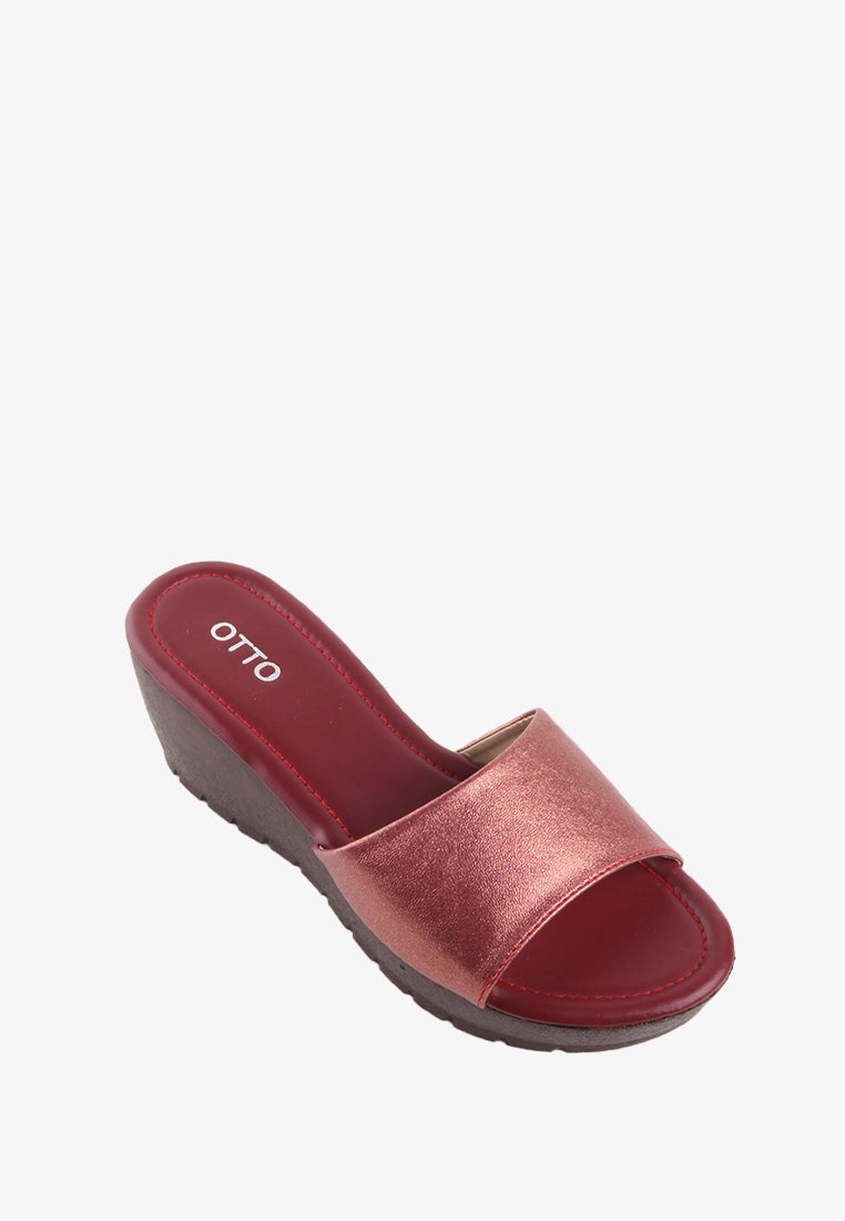 ROSSA GIRLS METALLIC SANDALS