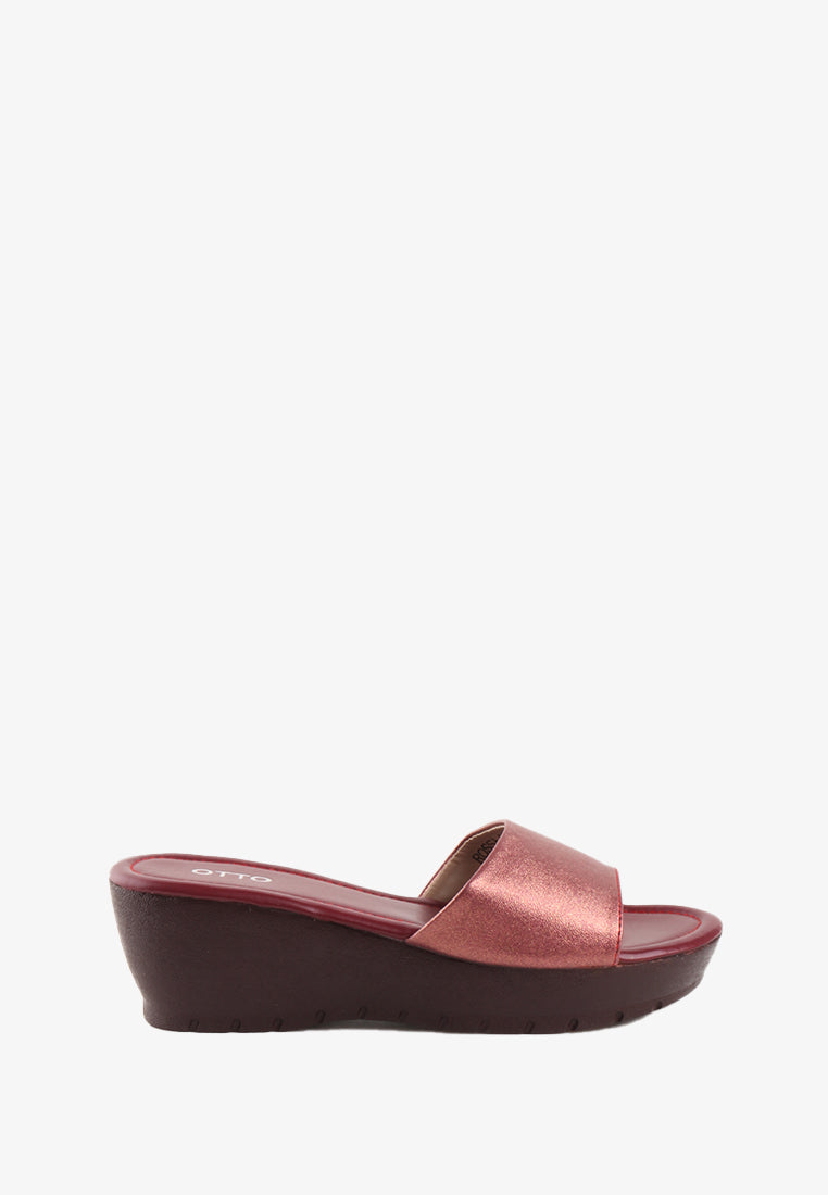 ROSSA GIRLS METALLIC SANDALS