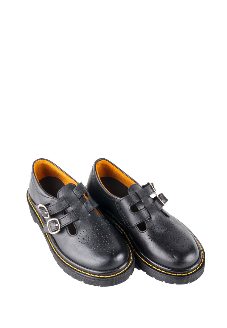 LINETTE GIRLS BLACK SHOES