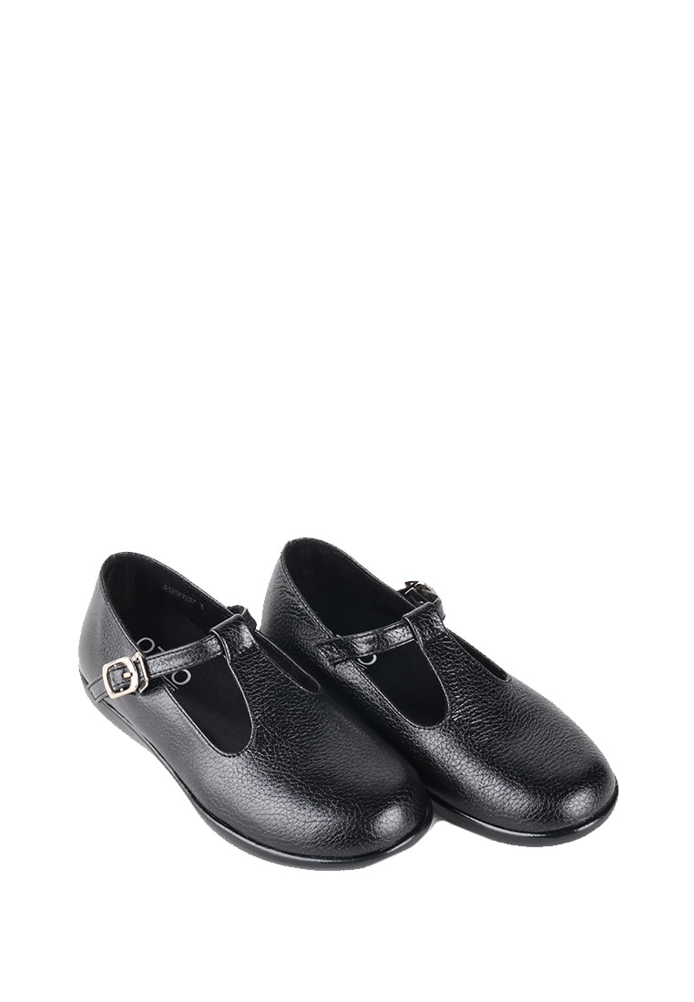 SABBY GIRLS BLACK SHOES