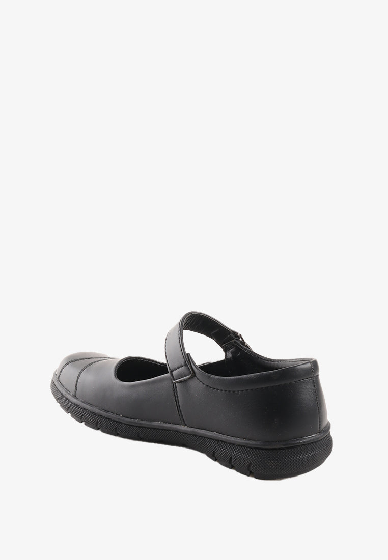 ISABELLA GIRLS SCHOOL BLACK SHOES