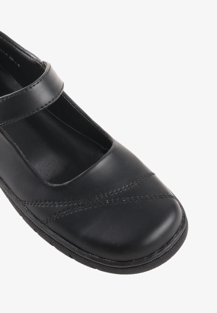 ISABELLA GIRLS SCHOOL BLACK SHOES