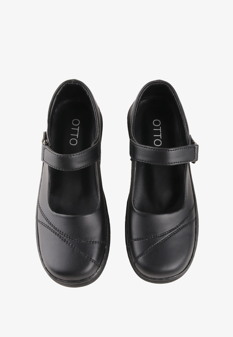 ISABELLA GIRLS SCHOOL BLACK SHOES