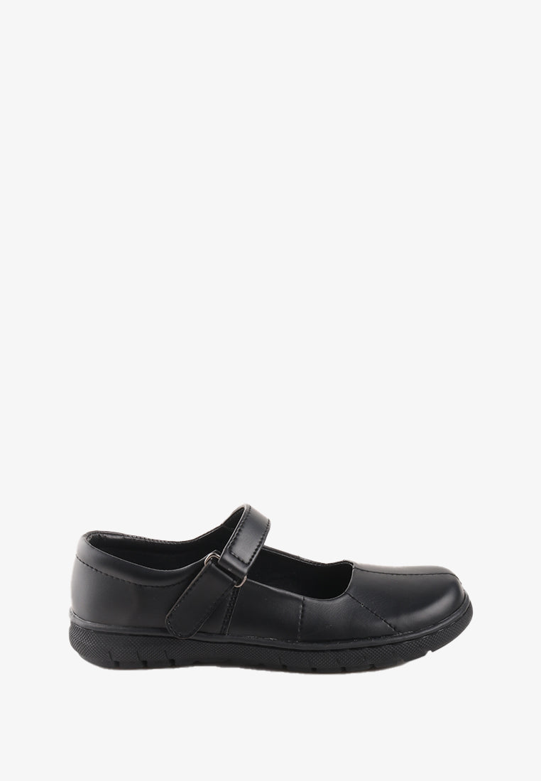 LUNA GIRLS SCHOOL BLACK SHOES