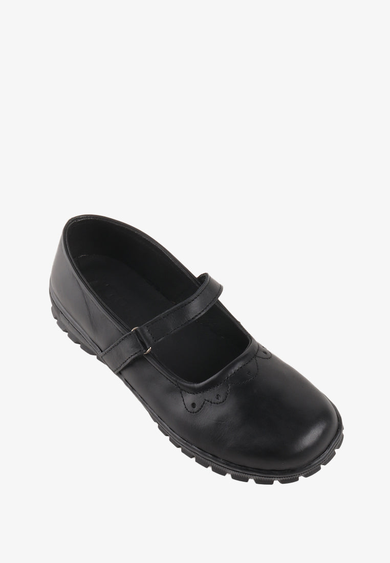 MIMI GIRLS GENUINE LEATHER MARY JANE SHOES