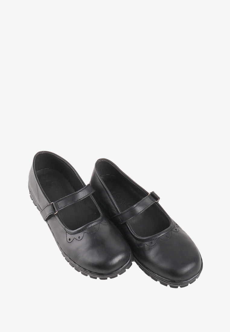 MIMI GIRLS GENUINE LEATHER MARY JANE SHOES