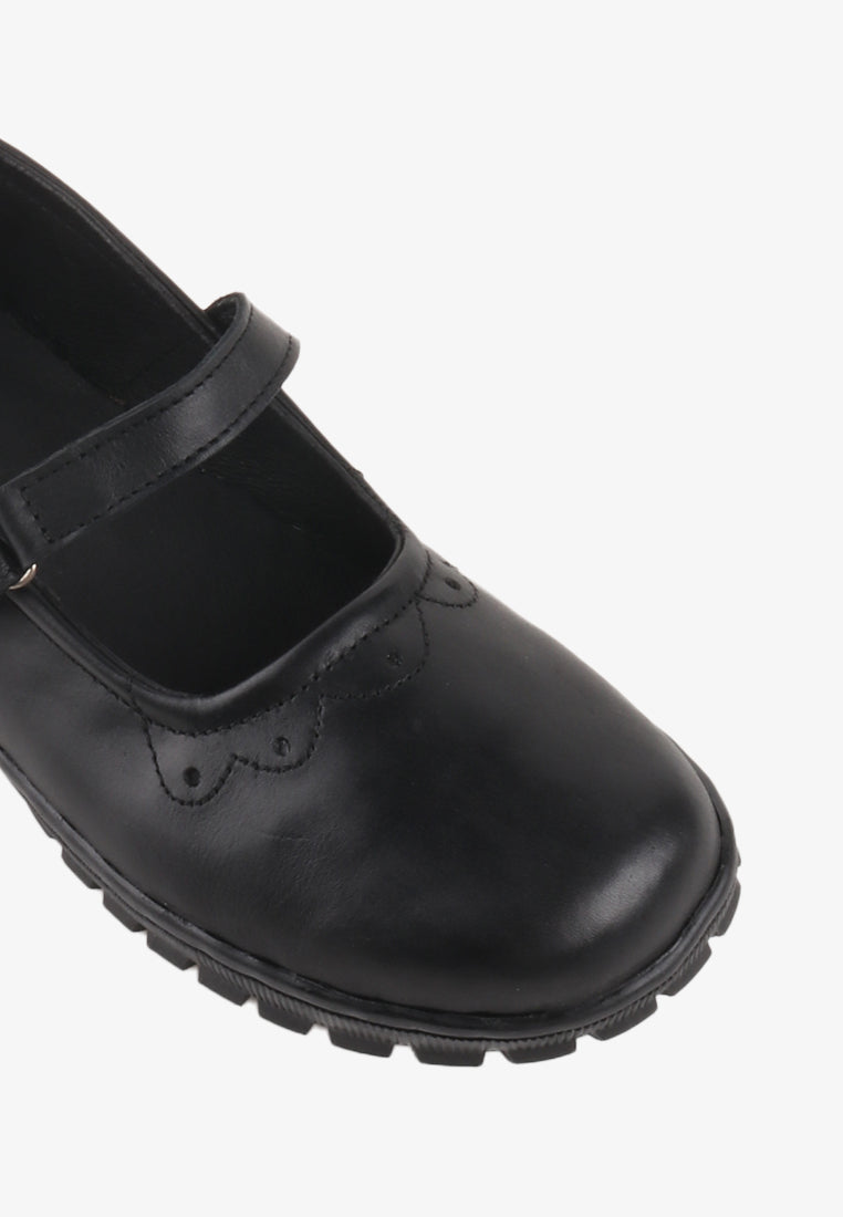 MIMI GIRLS GENUINE LEATHER MARY JANE SHOES