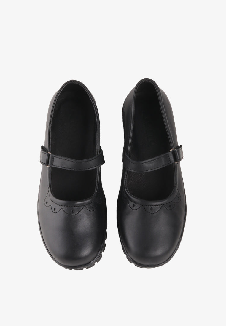MIMI GIRLS GENUINE LEATHER MARY JANE SHOES