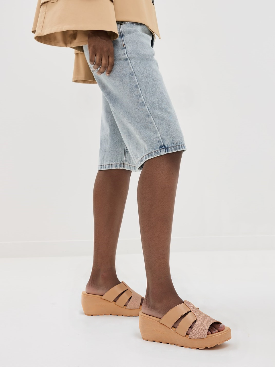 COLLETE MID WEDGE SANDALS