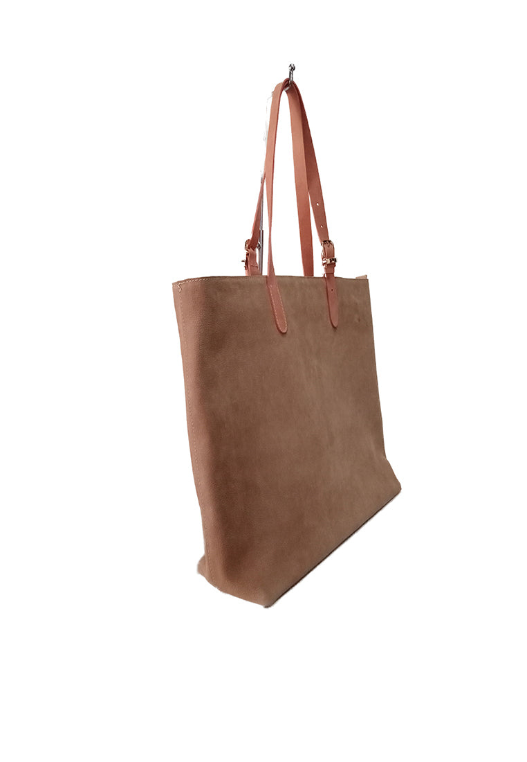 CLEVI LEATHER TOTE BAG