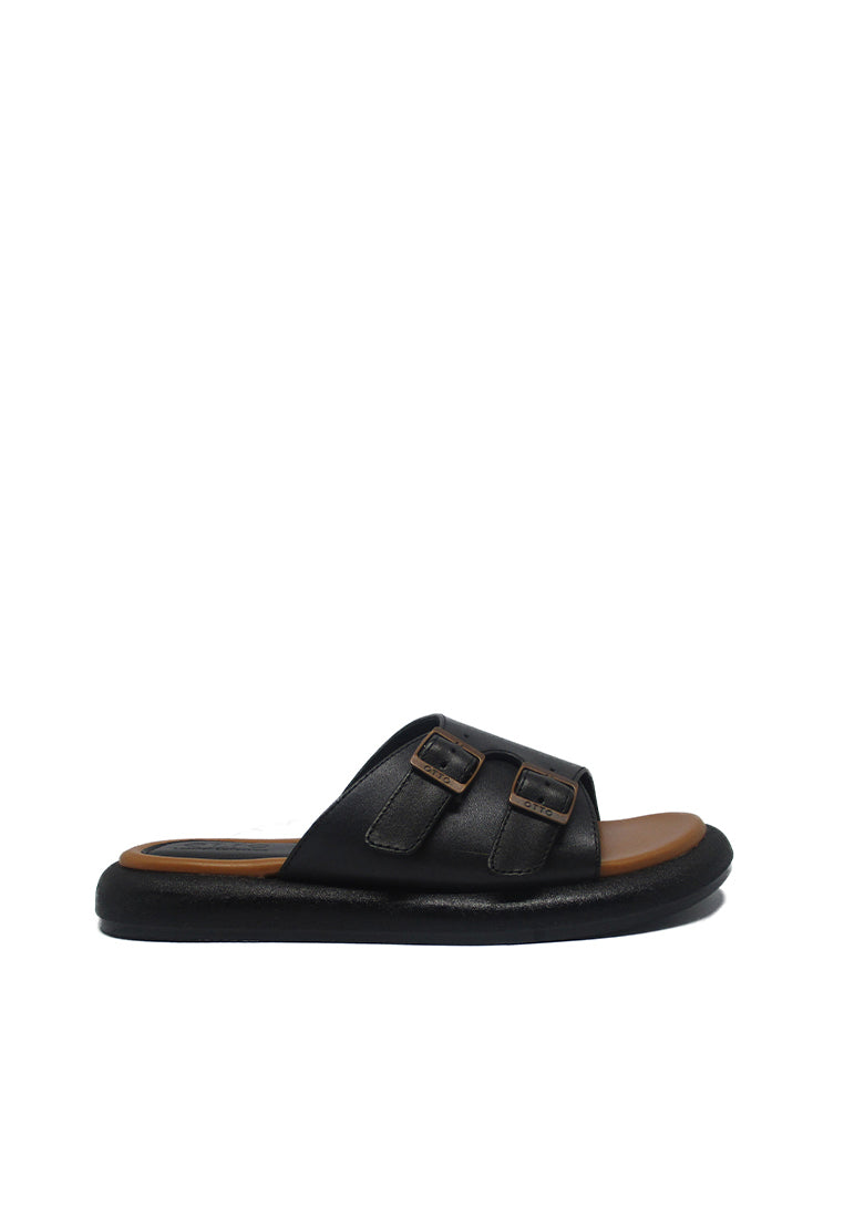 NENITA SLIDE BUCKLED SANDALS