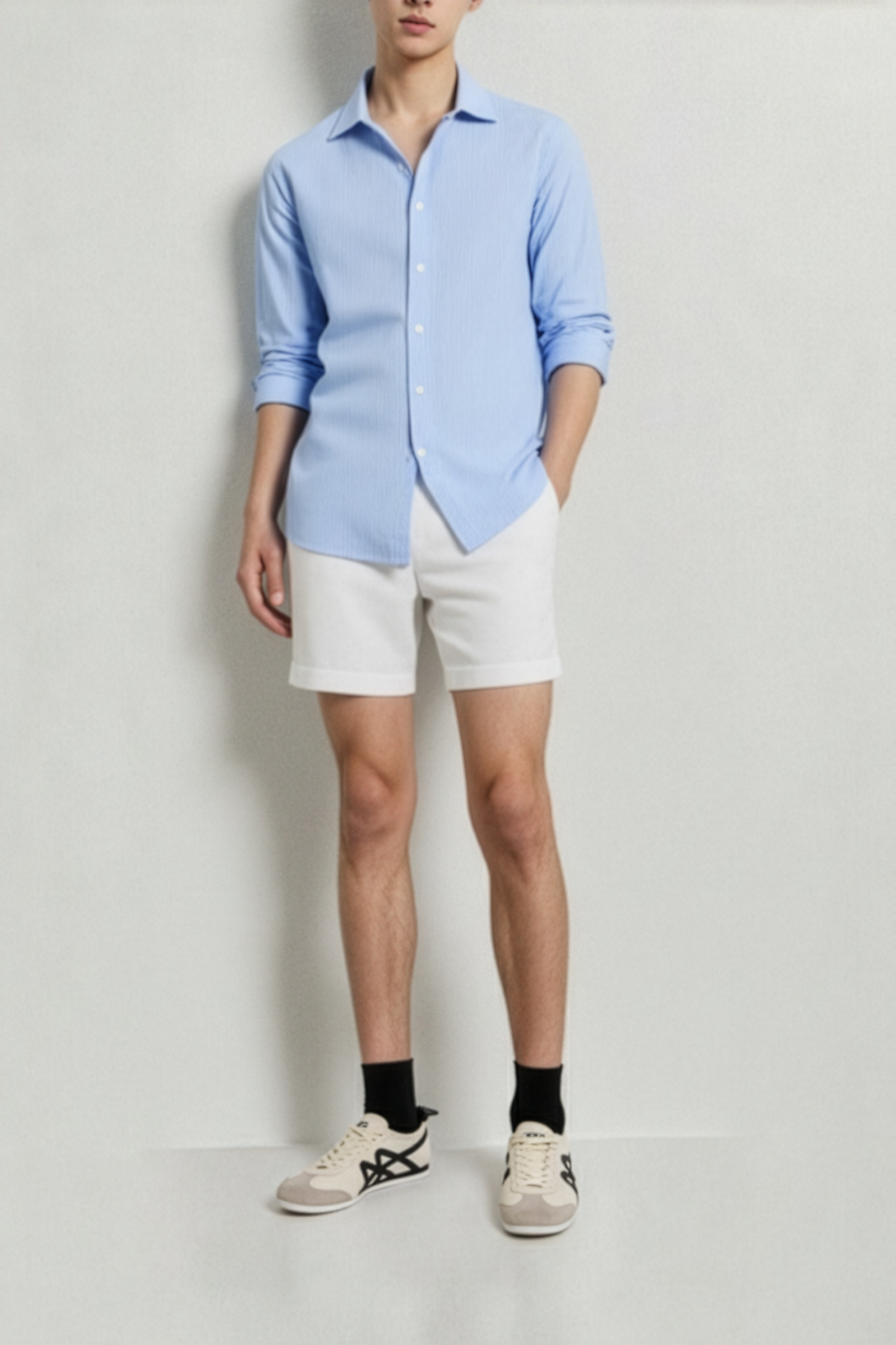 WELMAN GENUINE LEATHER UNISEX SNEAKER