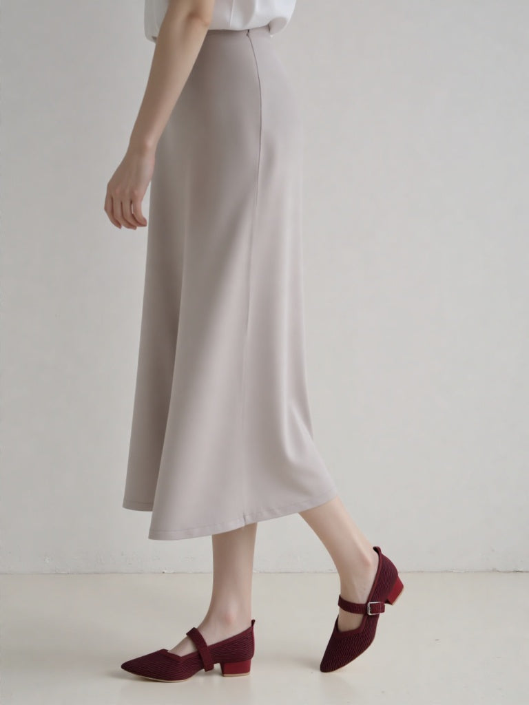 ATASHA KNIT STRETCH FABRIC PUMPS