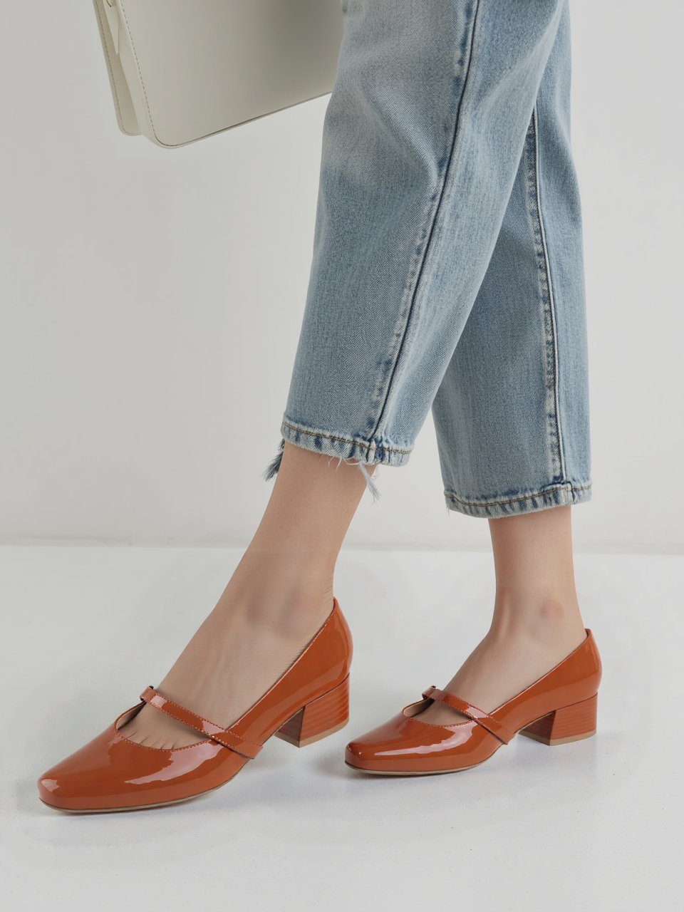 LAYLA PATENT MARY JANE PUMPS