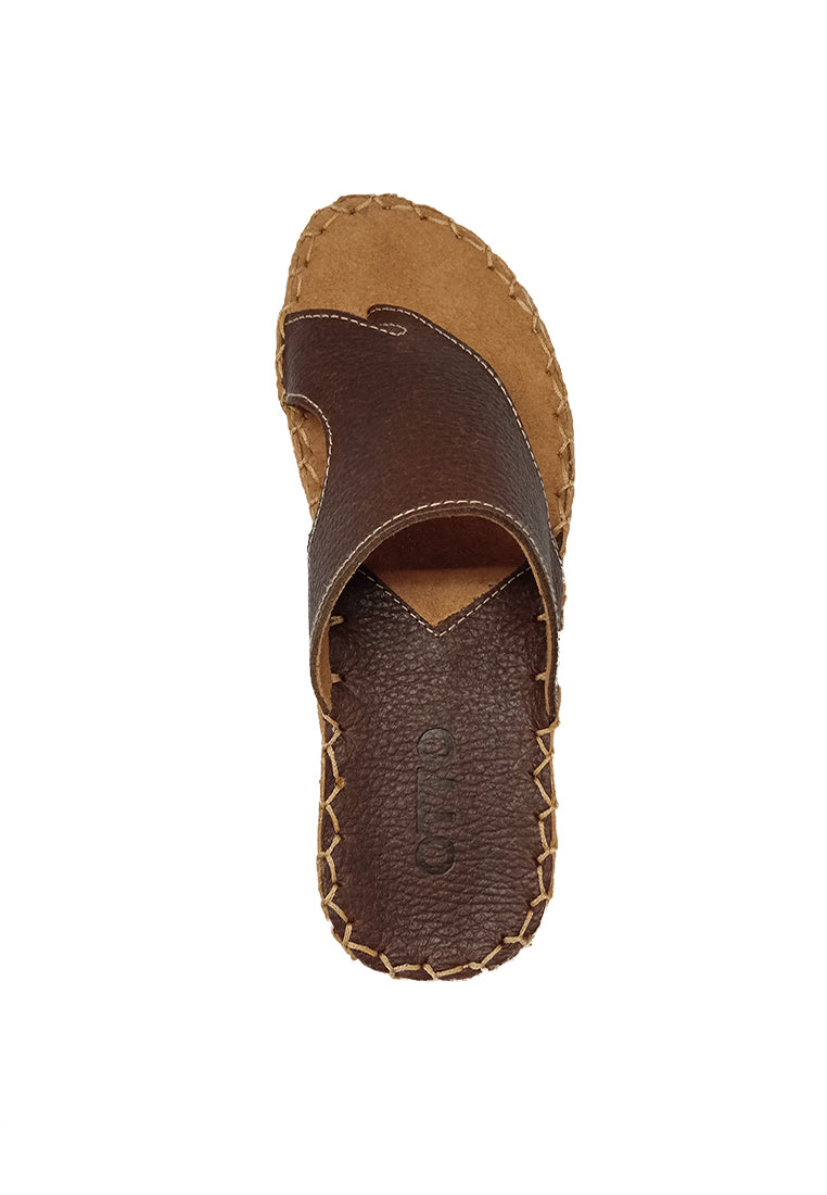 ONE FINGER SANDALS IN BROWN