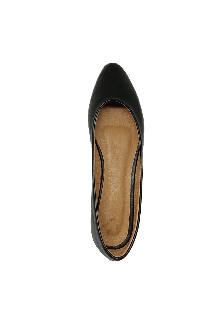 BASIC FLAT SHOES IN BLACK