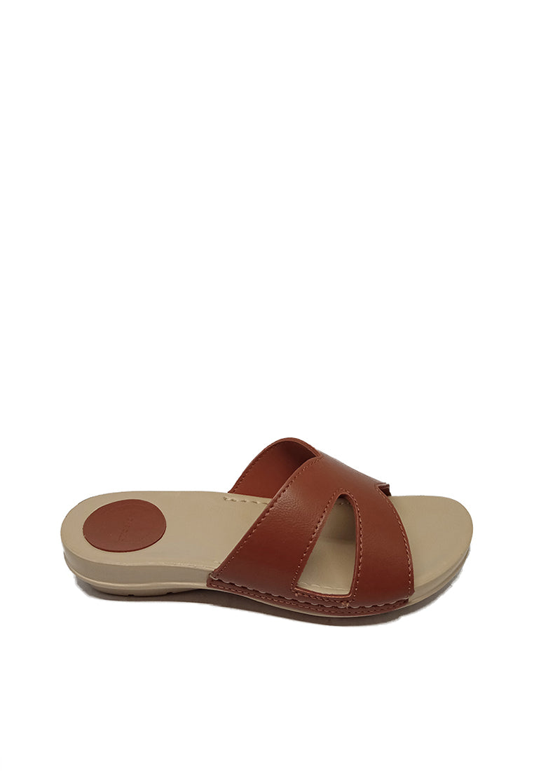 CROSS STRAP SANDALS