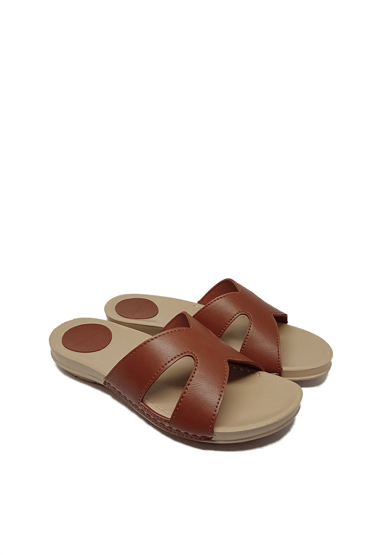 CROSS STRAP SANDALS