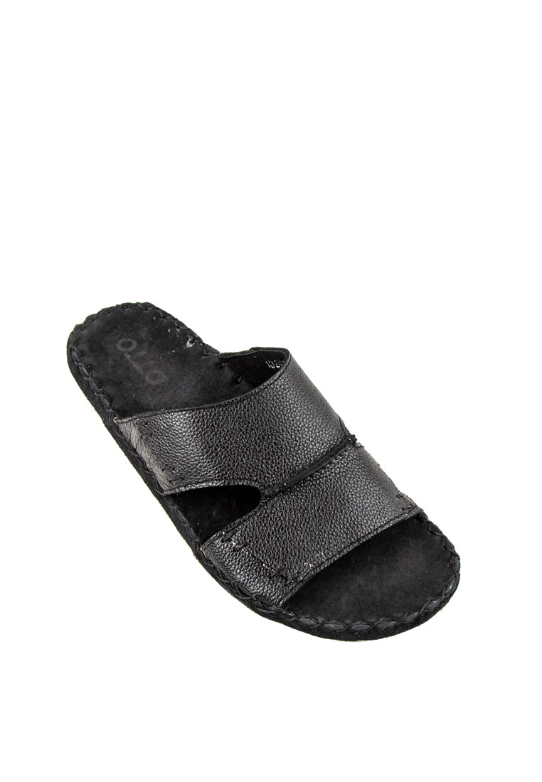 STITCHED SANDALS (GENUINE LEATHER)